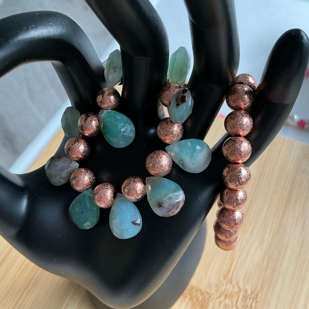 Copper & Peruvian Opal